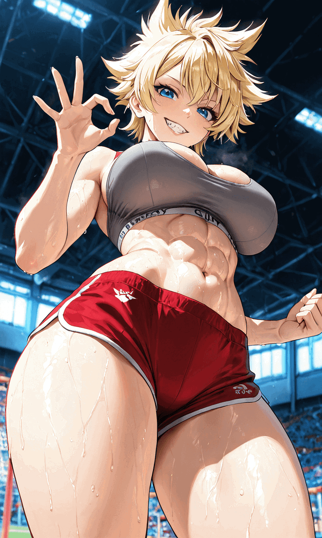 Rin Blake - Tomboy and Top Athlete