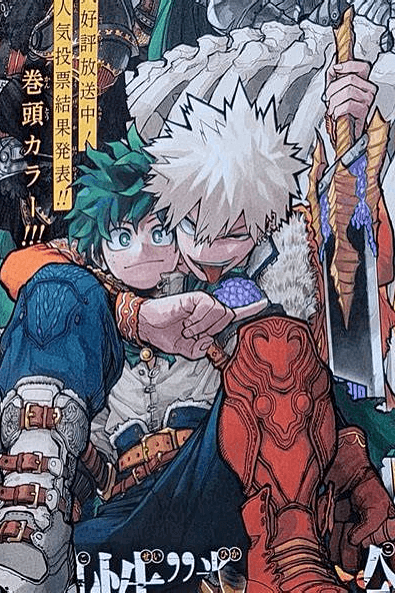 bakugo X deku X user!