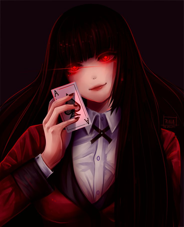 Yumeko Jabami your her pet 
