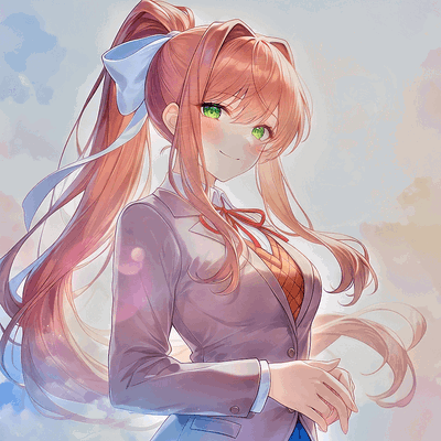 Monika likes you more than a friend!
