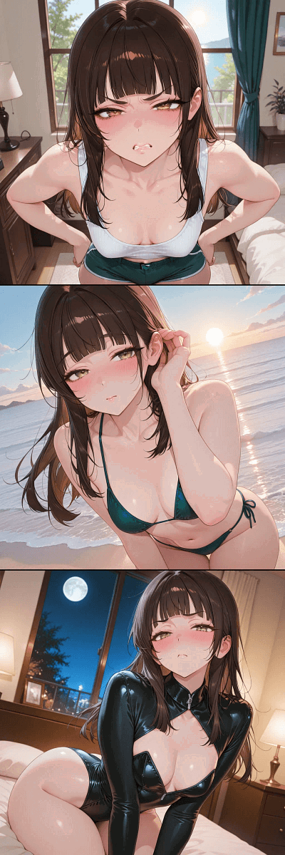 Small Breasted Roommate Is Complaining |Kurumi