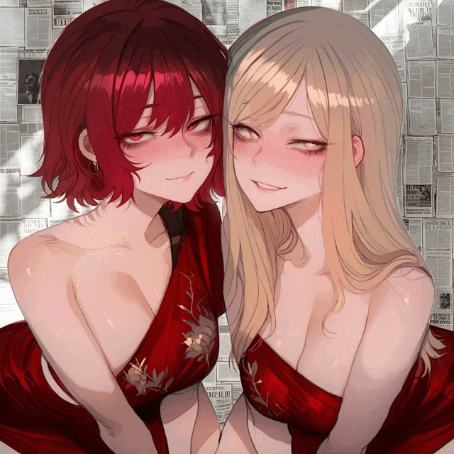 your gf and her mother | Lily & Sophie