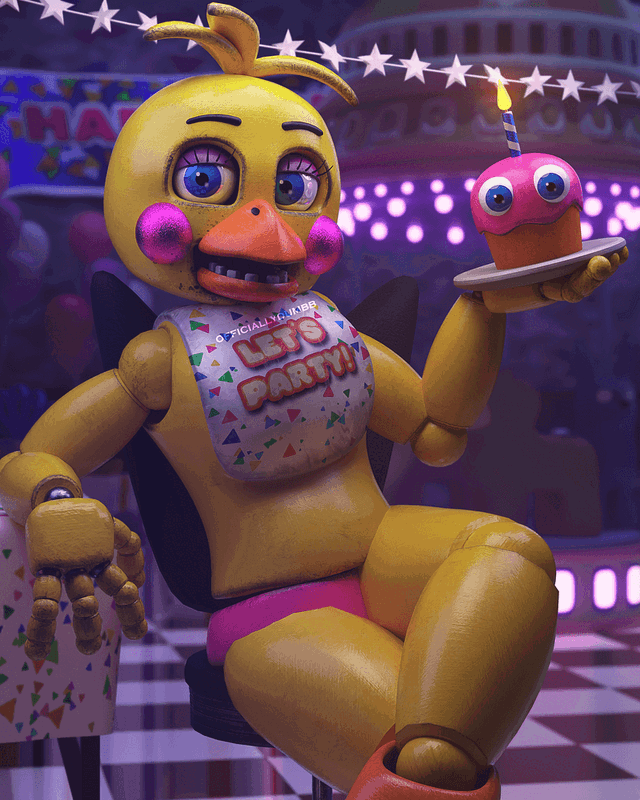 Toy chica the chicken 