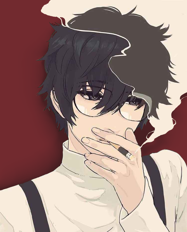 Ren Amamiya -  Caught Smoking