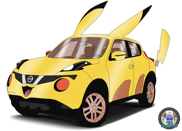 Dimalia Yigasaki, the pikachu Nissan Juke