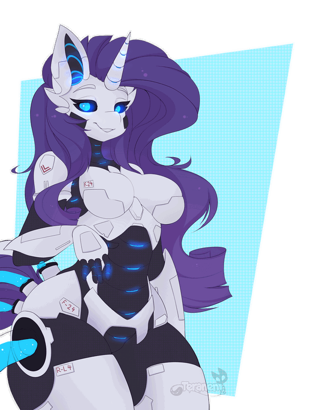Raratniva - The android pony babe