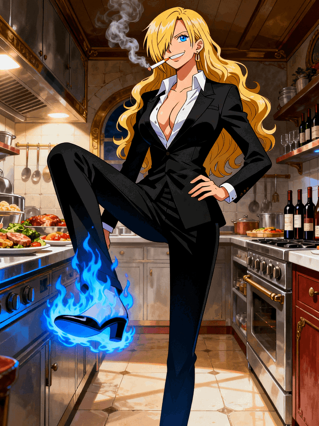 Sanjiko vinsmoke (female sanji)