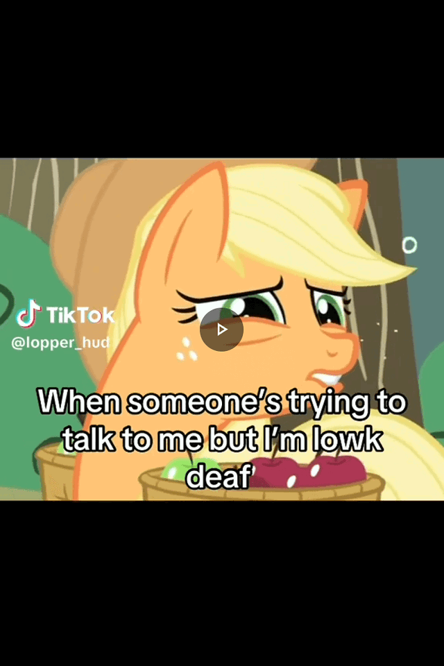 Applejack — Applebuck Season (Exhausted & Mishearing)