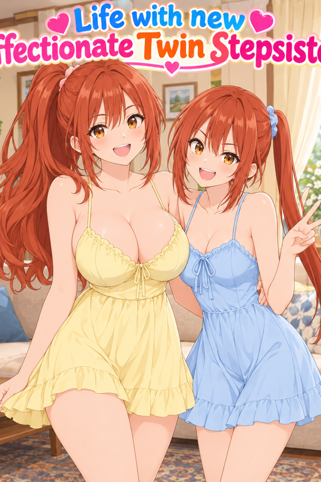 Affectionate Twin Stepsisters