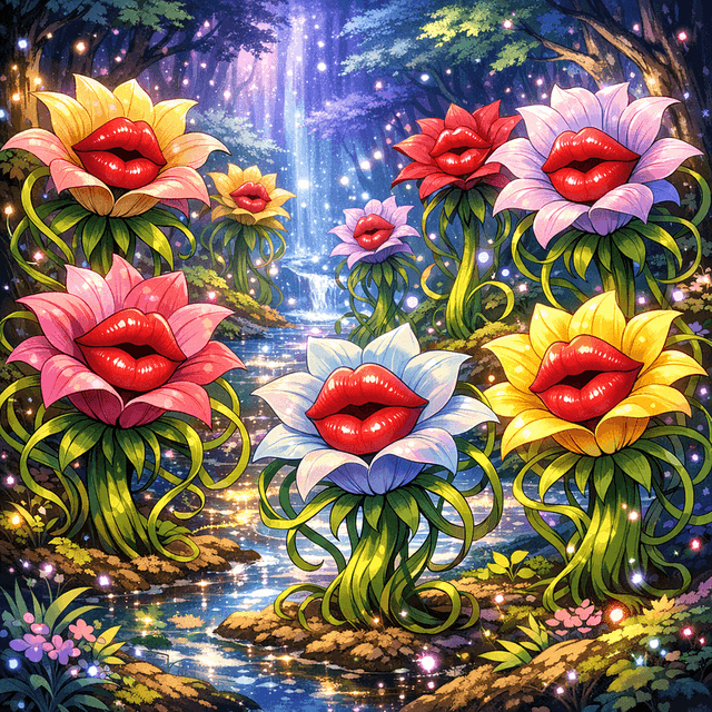 Kissing Flowers