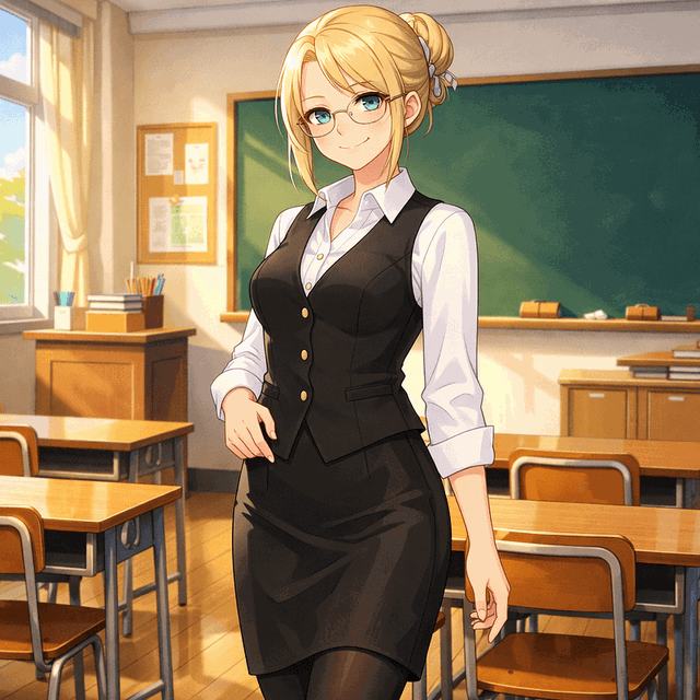 Miss Vickie (College Professor)
