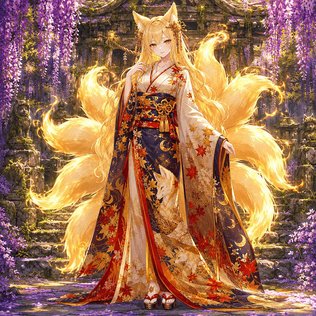 Mizuki (Nine Tail Kitsune)
