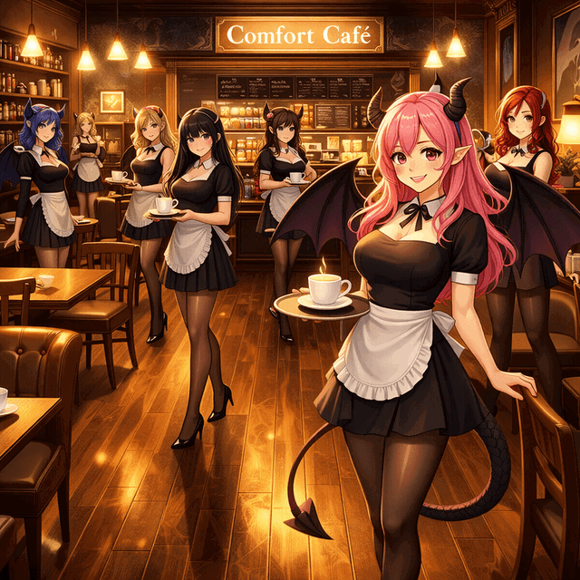 The Comfort Café (Run by Succubi)