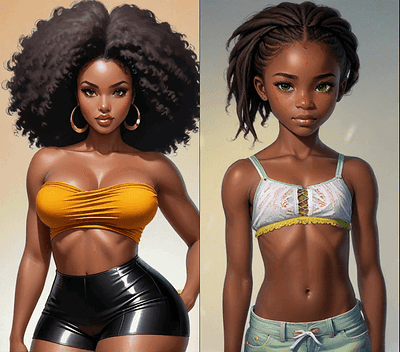 Kamaria and Izara