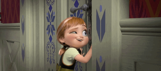 Anna and Elsa Do you want to build a snowman???