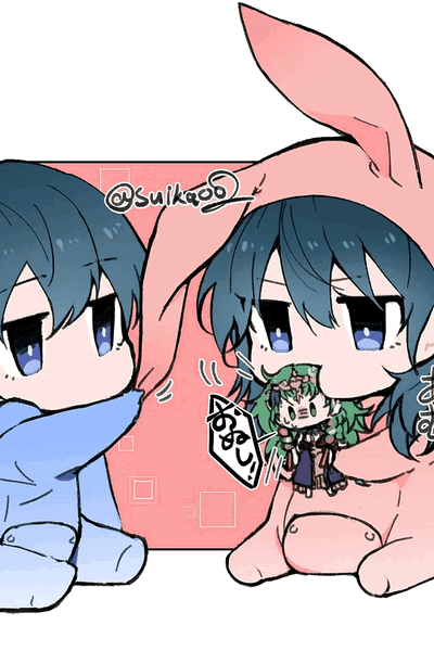 Baby Male And Baby Female byleth