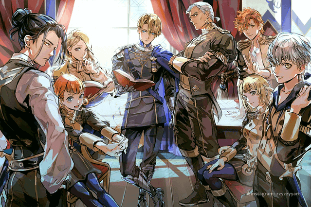 The blue lions