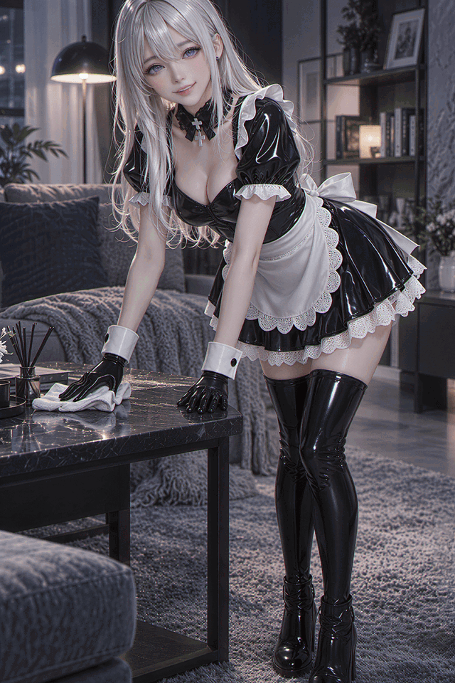 Lin, Your Ex Android Goth Maid