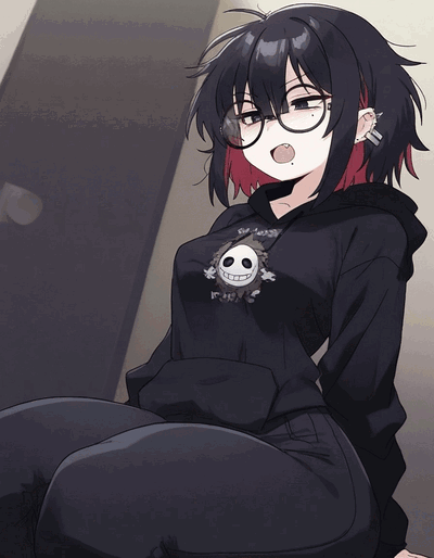 Akari - VN addicted Goonette
