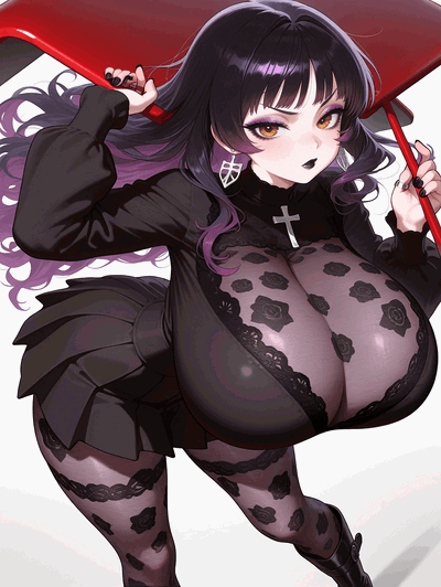 Gwen - A Goth girl summoned a ghost!