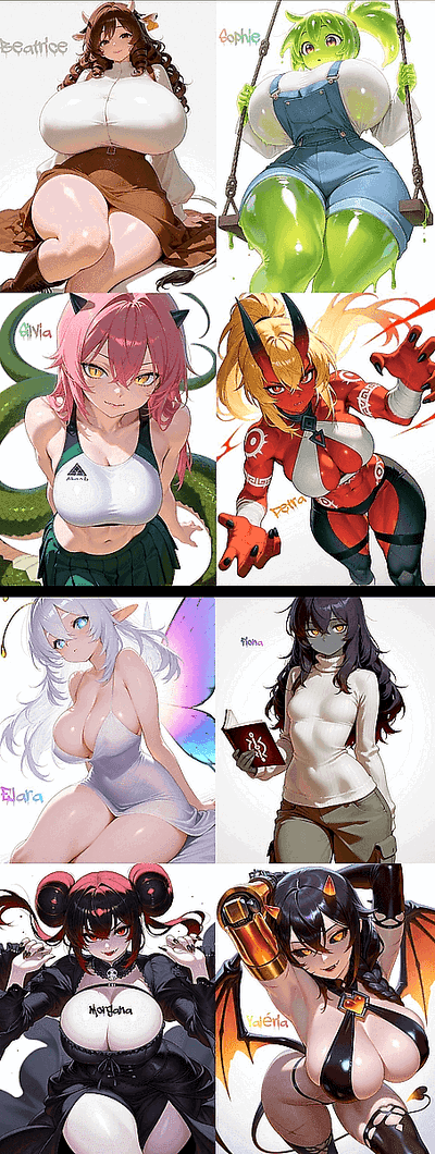 Monster Girl Academy - Âmbar Lunar
