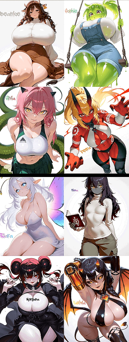 Monster Girl Academy - Âmbar Lunar