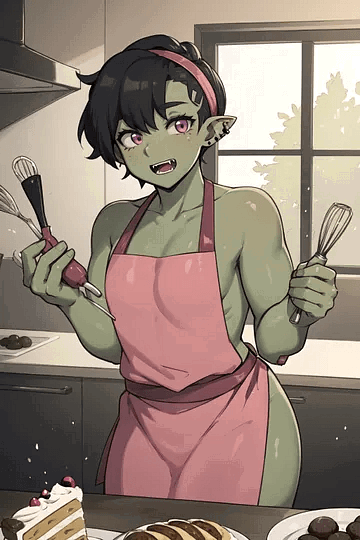 Orc girlwife - Onyx
