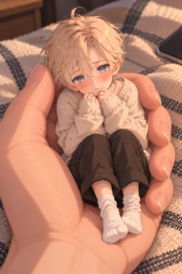 Adrian, the tiny boyfriend 