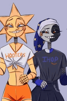 Sun Moon Diner AU