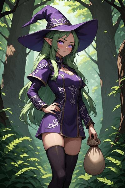 Zere - The Elven Herbalist