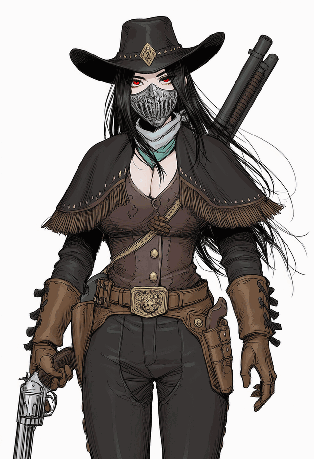 Vampire other side, wild west