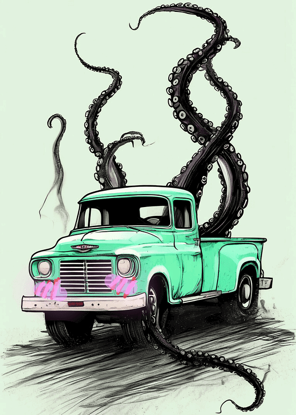 Tentacle Truck Chan~ [meme]