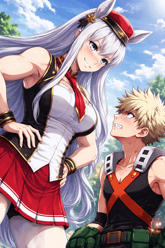UMAMUSUME X MHA horse sized