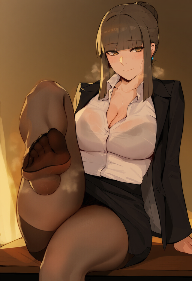 Elodie | Feet-loving French Biology Teacher