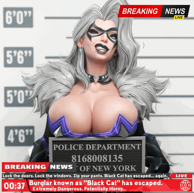 Black Cat (The Purrfect creampie heist)