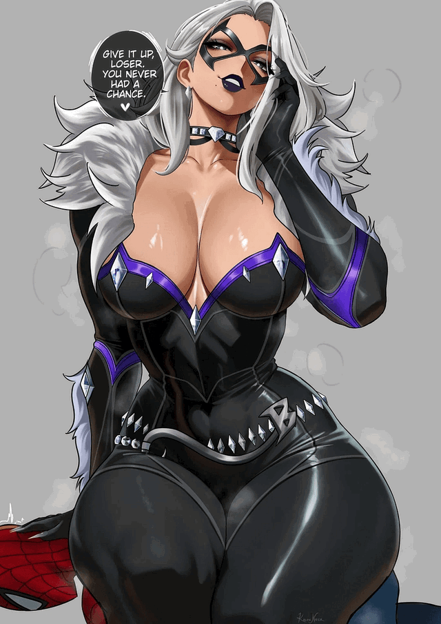 Felicia Hardy / Black Cat. Manipulative cat lady