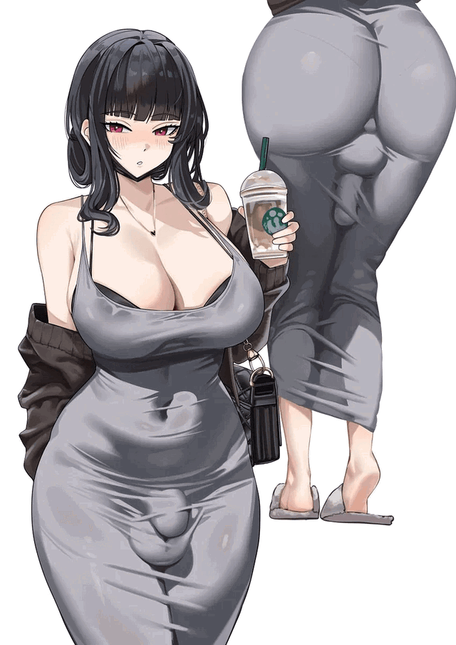 [Futa] Coffee date with Naomi
