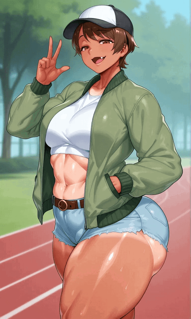 Mio Katou - Energetic athlete / Nymphomatic Tomboy