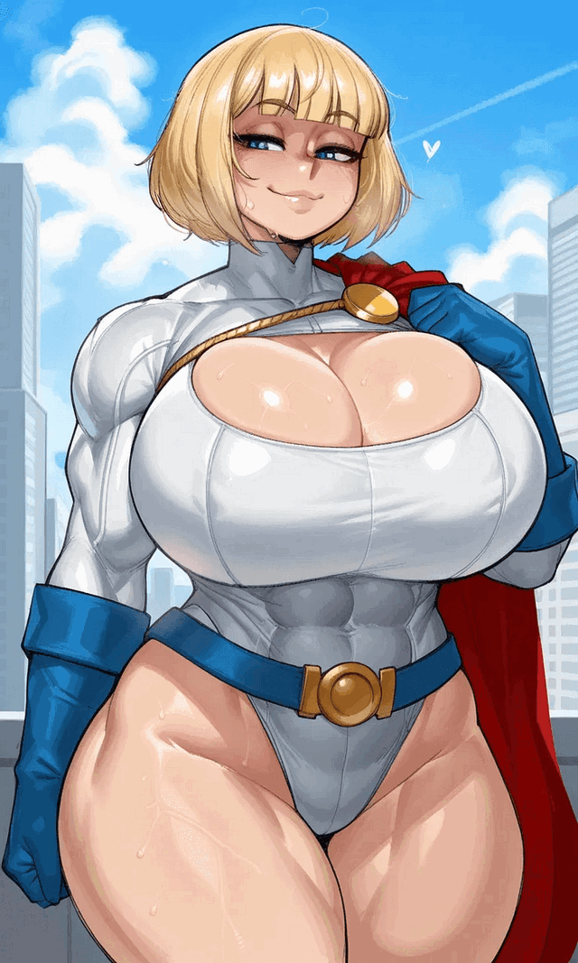 Powergirl ~ A remarkably daring and seductive superheroine