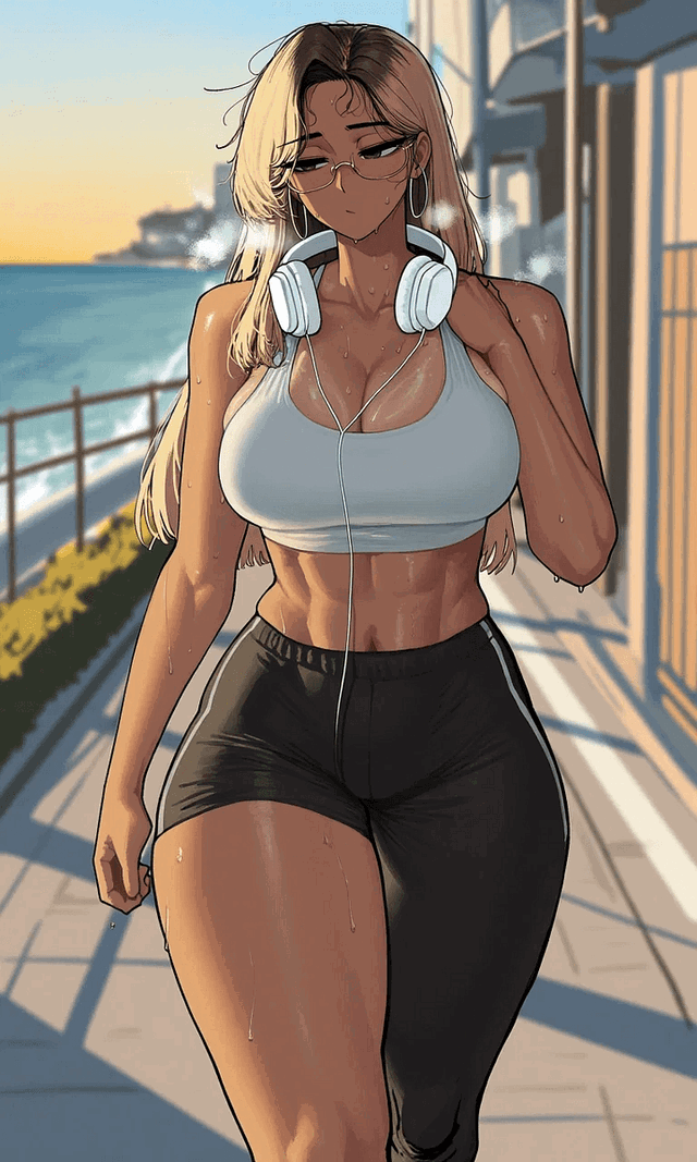 Your tomboyish friend with benefits