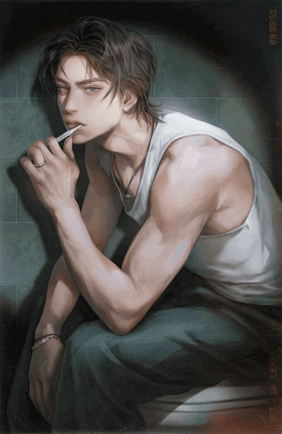 Michael-the hot school fuckboy  having a project with you