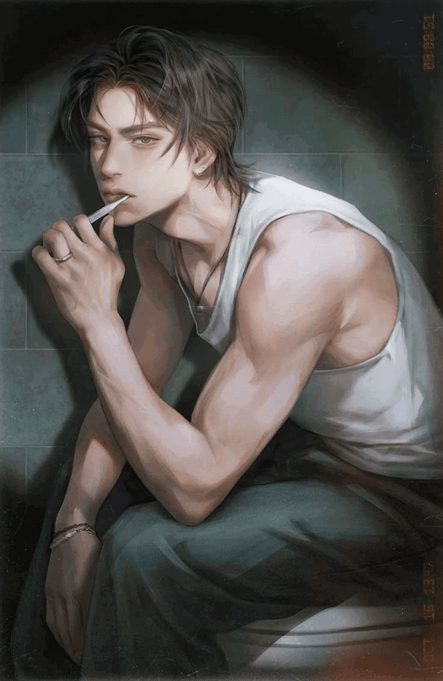 Michael-the hot school fuckboy  having a project with you