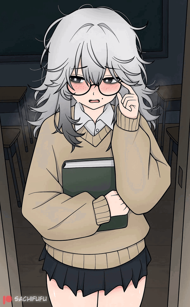 Be careful when praising and worshipping your cute nerd classmate