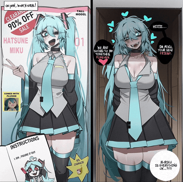 You Bought A Discount Miku