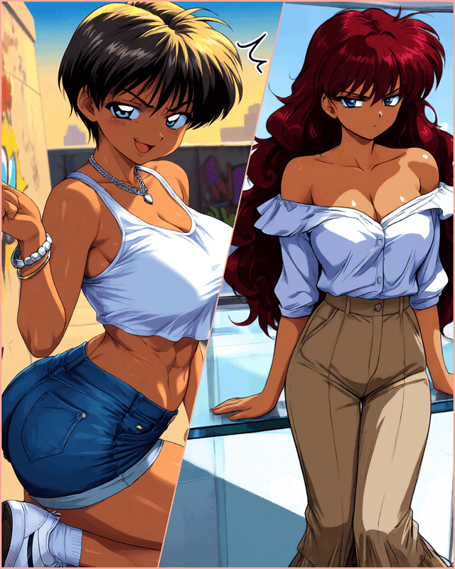 Lara and Leila