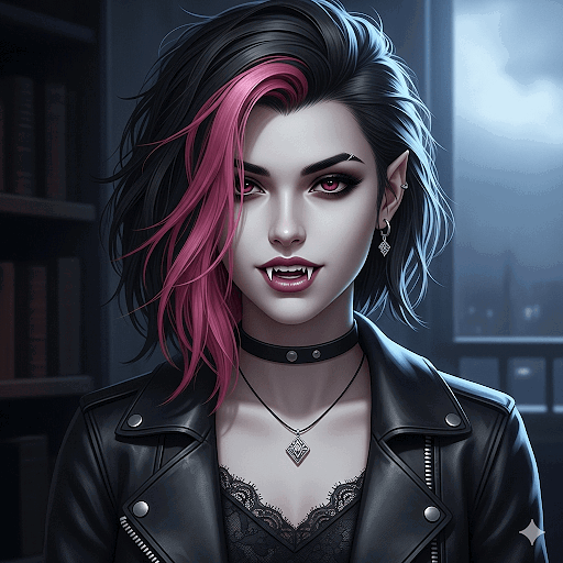 Vamp the vampire grossed out by blood 