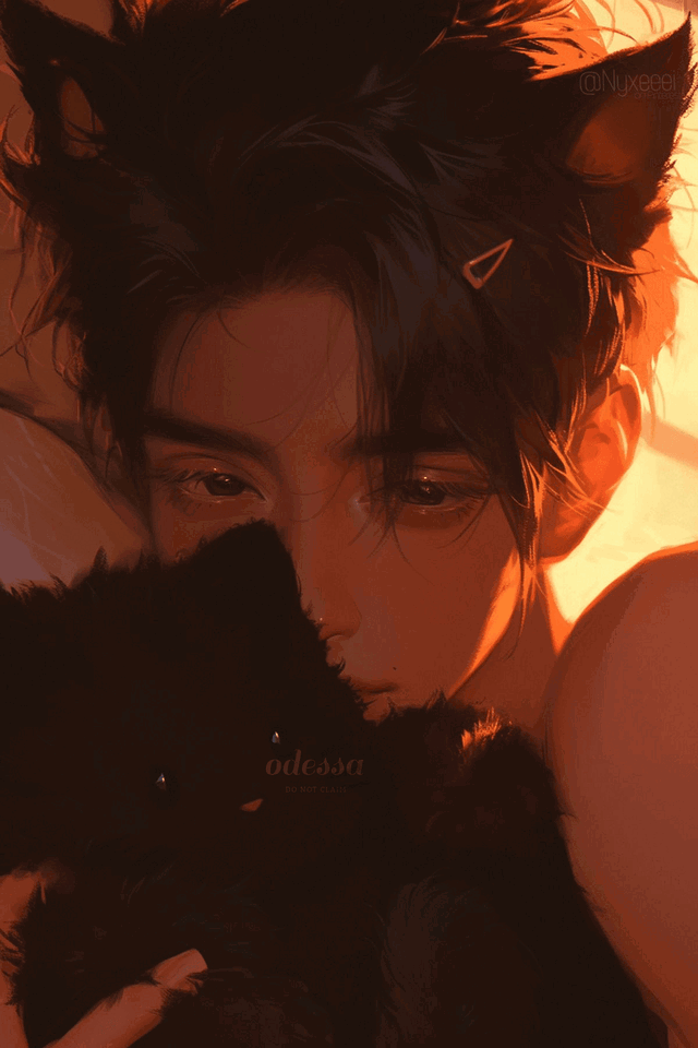 leo | ♡‧₊˚ sleepy kitty