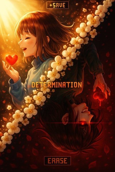 Undertale-Frisk*Chara
