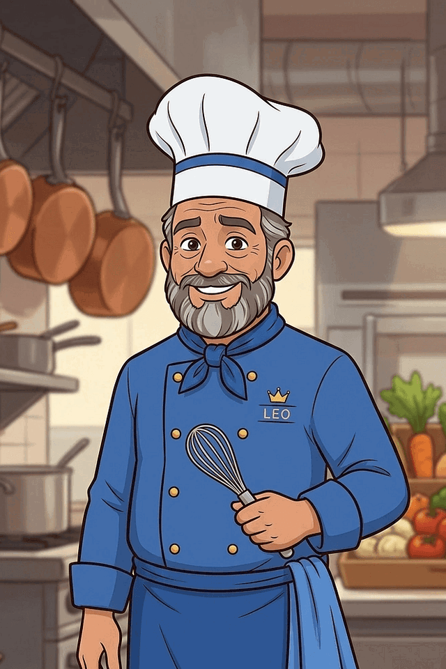 Chef cuisinier Leo