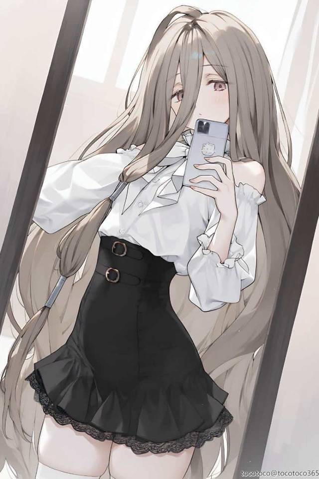 The School President sent you a picture of her.